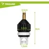 Trizand SUP board inflation valve adapter