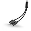 Adapteris HF, Lightning/Audio juodas