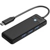 Adapterio šakotuvas 4in1 Orico USB A3.0x3+TF/SD3.0x1