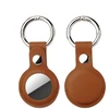 Dėklas 4Smarts Leatherette Case Set for AirTags 5 pices (yellow, žalias, ruda, red, mėlynas)