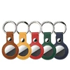 Dėklas 4Smarts Leatherette Case Set for AirTags 5 pices (yellow, žalias, ruda, red, mėlynas)