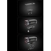 AKEEYO 710 Lite sports camera video recorder for bicycle handlebars - juodas