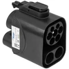 Akyga AK-SC-E19 Ladekabel-Adapteris CCS Combo 1 CCS Combo 2 Juodas