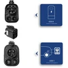 Akyga AK-SC-E19 Ladekabel-Adapteris CCS Combo 1 CCS Combo 2 Juodas