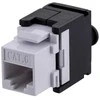 Q Lantec Keystone Modulis - Alantec MKB-U6-1 RJ-45 250MHz Juodas