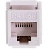 Q Lantec Alantec MKN-U5-1 laido jungtis RJ45 Baltos