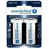 Alkaline batteries everActive Pro Alkaline LR20 D - blister card 2 pieces