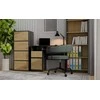 Top E Shop ALMA CHEST OF DRAWERS, ANTHRACITE/ARTISAN OAK