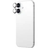 „AmazingThing AR“ aliuminio 2 objektyvų stiklo ir kameros objektyvo rėmelio skirtukas Apple iPhone 16 / 16 Plus - Baltas