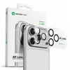 AmazingThing Lens Glass skirtas Apple iPhone 17 Pro / Pro Max with juodos spalvos Aluminum Frame