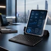 „AmazingThing Minimal Case KeyLite Combo“ klaviatūros dėklas, skirtas „iPad Air 11“ M2/M3/M4 (2024/2025/2026) - Juodas