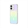 AmazingThing Minimal Mag dėklas skirtas Apple iPhone 17 suderinamas su MagSafe rainbow – įvairiaspalvis