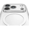 Objektyvas AmazingThing Titan Pro objektyvo dėklas iPhone 18 Pro Max su fotoaparato dangteliu ir virvutės tvirtinimu, suderinamas su MagSafe – permatomas