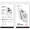 AmazingThing Titan Pro lęšių žiedų rinkinio dėklas iPhone 18 Pro Max su fotoaparato dangteliu ir magnetiniu žiedu, suderinamas su MagSafe – permatomas