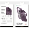 AmazingThing Titan Pro objektyvo žiedo rinkinio dėklas iPhone 18 Pro Max su fotoaparato dangteliu ir magnetiniu žiedu, suderinamas su MagSafe – Violetinė