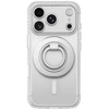 Dėklas AmazingThing Titan Pro Lens Ring Set Case for iPhone 18 Pro Max with Camera Cover and Magnetic Ring Compatible with MagSafe - Clear