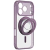 Dėklas Amazingthing Titan Pro Lens Ring Set MagSafe do iPhone 18 Pro violetinė