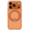 „AmazingThing Titan Pro Spin“ dėklas, skirtas „iPhone 17 Pro“, suderinamas su „MagSafe“ - oranžinis