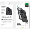 Objektyvas AmazingThing Titan Pro Spin lęšio dėklas iPhone 18 Pro Max su besisukančiu žiedu ir virvelės tvirtinimu, suderinamas su MagSafe – juodas