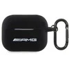 Mercedes Benz Apple AirPods Pro ausinių dėklas 2 AMG silikoninis Baltas Logo (AMAP2RBK) juodos spalvos