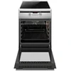 Amica 57IE3.325HTaD(Xx) PIZZA Freestanding induction cooker Juodas, Nerūdijantis plienas