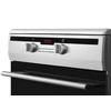 Amica 57IE3.325HTaD(Xx) PIZZA Freestanding induction cooker Juodas, Nerūdijantis plienas