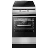 Amica 57IE3.325HTaD(Xx) PIZZA Freestanding induction cooker Juodas, Nerūdijantis plienas