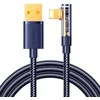 Kampinis kabelis prie USB-A / Lightning / 1.2 m Joyroom S-UL012A6 (mėlynas)