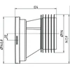 Ani_Plast ALKŪN UNITAZUI W0220VDEU 20 CM