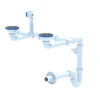 Ani_Plast Sifonas dvigubai plautuvei Aniplast LD0515