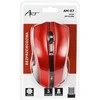 ART MY AM-97D belaidė optinė pelė USB AM-97D red