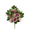 None Artificial bouquet. rose. pink col.. 56 cm