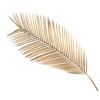 Artificial branch Decoris Palm leaf. auksinis. 120 cm