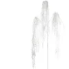 Nežinomas Dirbtinė šakelė Decoris Snow Tinsel, balta, 70 cm