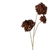Nežinomas Dirbtinė gėlė Decoris Hydrangea, ruda, 88 cm