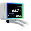 Asrock Challenger Baltas 360 Digital procesoriaus skysčio aušinimo komplektas 12 cm
