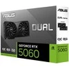 Vaizdo plokštė ASUS Dual-RTX5060-O8G-EVO NVIDIA GeForce RTX 5060 8 GB GDDR7 DIGITAL ATASKAITA