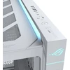 ASUS ROG CRONOX GR801 CURVE TG ARGB Balta MIDI tipo važiuoklė
