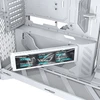 ASUS ROG CRONOX GR801 CURVE TG ARGB Balta MIDI tipo važiuoklė