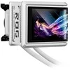 Asus ROG RYUO IV 360 ARGB Wht - viskas viename vandens aušinimas, 12 cm (baltas)