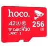 Atminties kortelė Micro SD 256GB class 10 UH-1 U3 V30 A2 Hoco red