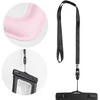 Oem Vandeniui atsparus dėklas telefonui with plastikas closing AIRBAG pink