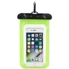 Oem Atsparus vandeniui bag for mobile phone with plastikas closing žalias