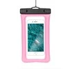 Oem Vandeniui atsparus dėklas telefonui with plastikas closing AIRBAG pink