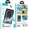 Dėklas Atsparus vandeniui case for mobile phone Hoco BAG32 juodas