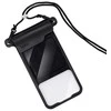 Dėklas Atsparus vandeniui case for mobile phone Hoco BAG31 juodas
