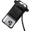 Dėklas Atsparus vandeniui case for mobile phone Hoco BAG31 juodas