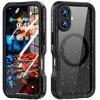 Dėklas Beeasy Oem Case for iPhone 16 Shellbox GT waterproof MagSafe compatible juodas