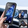 Dėklas Oem Case for iPhone 16 PRO MAX Shellbox GT waterproof MagSafe compatible juodas