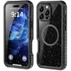 Dėklas Oem Case for iPhone 16 PRO MAX Shellbox GT waterproof MagSafe compatible juodas
